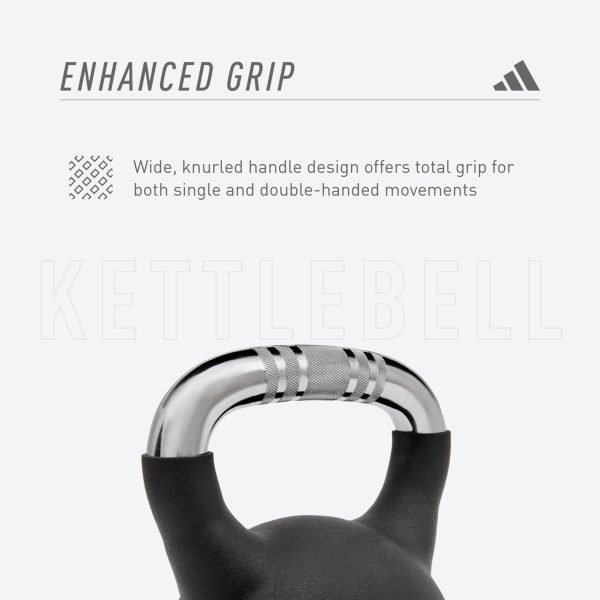 ADIDAS KETTLEBELL 4 KG/9LB - BLACK ADWT-11504