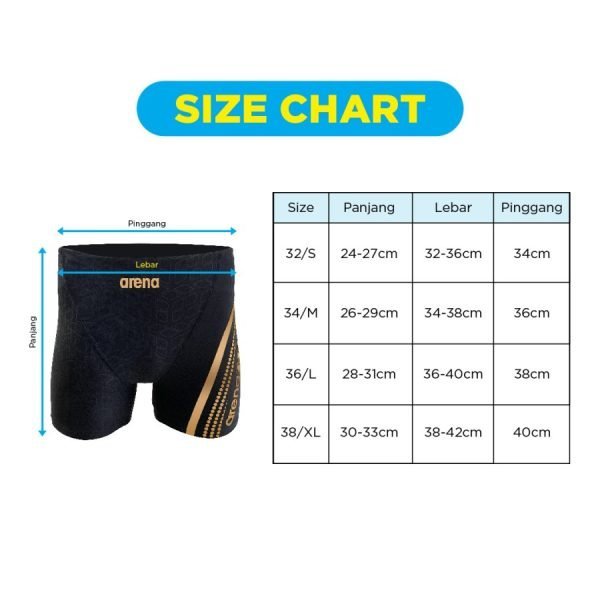 Arena Mens Swimwear Half Box TSM3015M