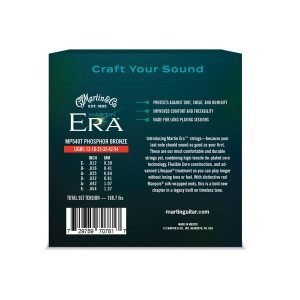 Martin Era™ Treated Acoustic Guitar Strings MP540T 12-54 PHOSPHOR BRONZE - Image 2
