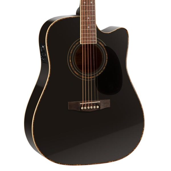 Cort Electric Acoustic Guitar AD880CE-BK
